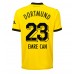 Borussia Dortmund Emre Can #23 Domácí Dres 2023-24 Krátkým Rukávem
